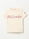 Moncler T-shirt  Kinder Farbe Weiss In Weiss