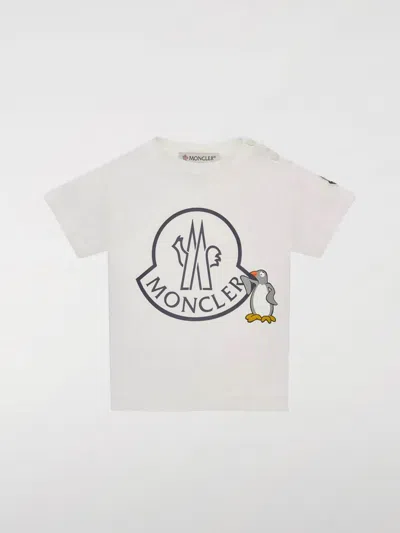 Moncler T-shirt  Kids Color White