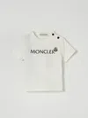 Moncler Babies' T-shirt  Kids Color Yellow Cream
