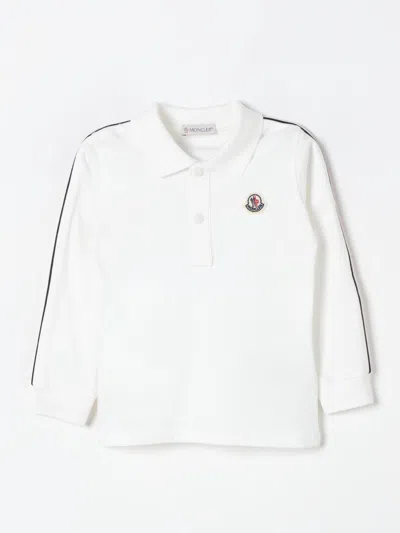 Moncler Babies' T-shirt  Kinder Farbe Weiss In White