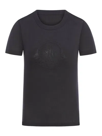 MONCLER CAMISETA - NEGRO