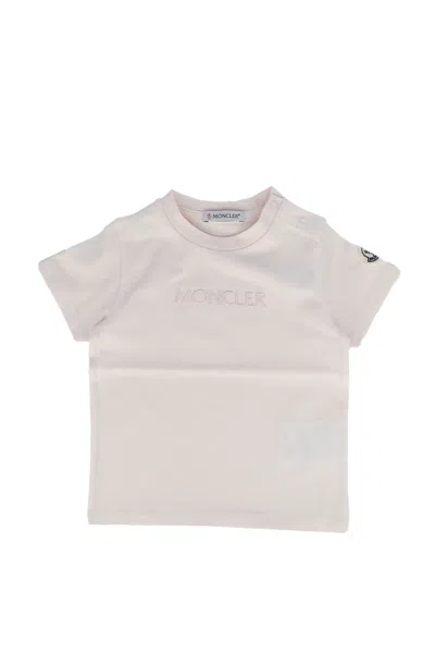 Moncler Kids' T-shirt In Neutral