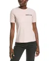 Moncler Logo-embossed Technical-jersey T-shirt In Pink
