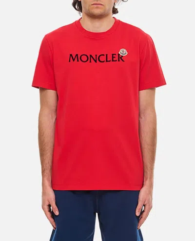 Moncler T-shirt In Red