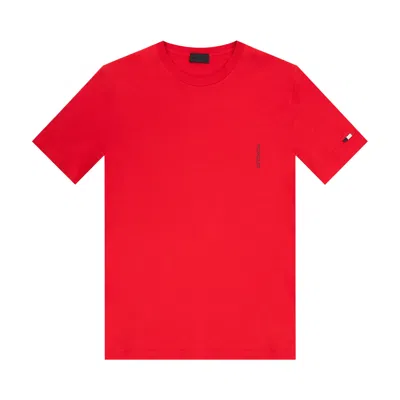 Pre-owned Moncler T-shirt 'red'