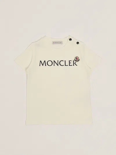 Moncler Kids' T-shirt T-shirt In White