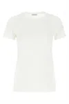 Moncler Logo Patch T-shirt In White