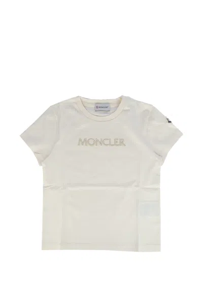 Moncler Kids' T-shirt In White