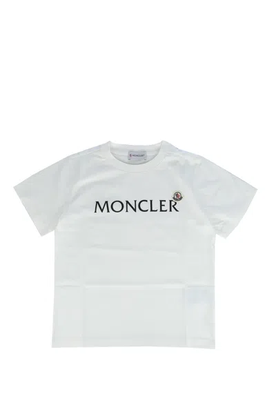 Moncler Kids' T-shirt In White