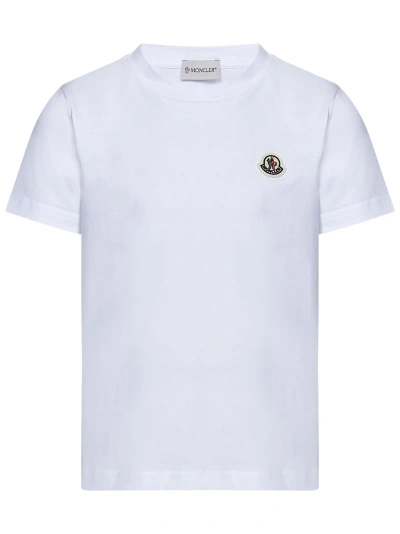 Moncler Kids' T-shirt In White