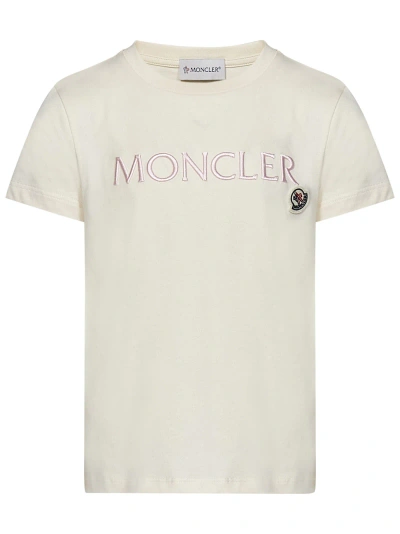 Moncler Kids' T-shirt In White