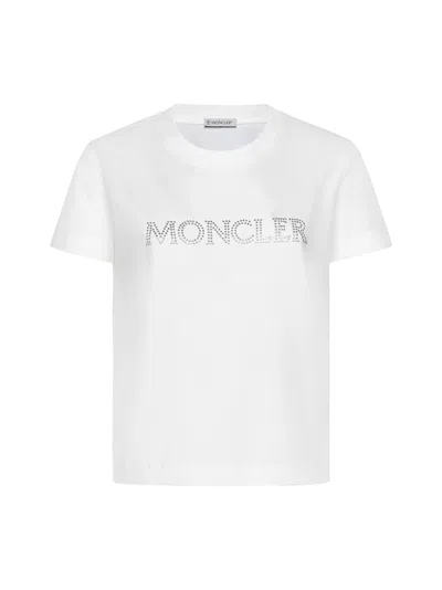 Moncler T-shirt In White