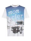 Moncler Printed T-shirt In White