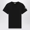 Moncler Logo Embroidered Cotton T-shirt