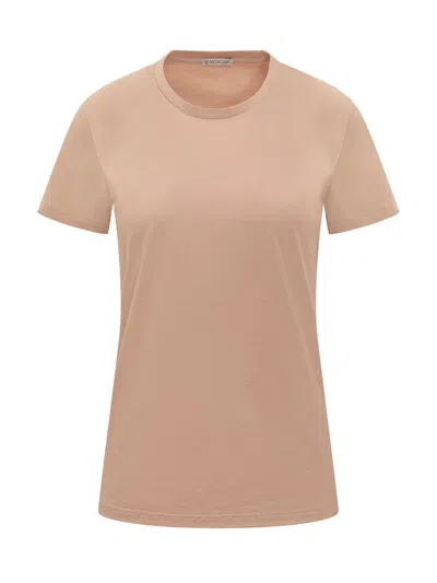 Moncler T-shirt With Logo In Multicolor