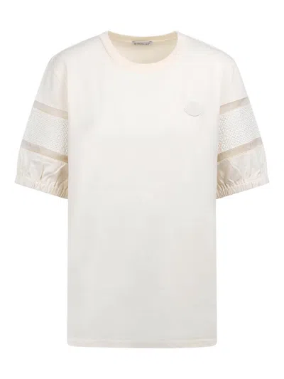 Moncler T-shirt With Logo Application