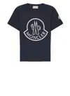 Moncler Kids Ss T-shirt In Black