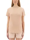 Moncler T-shirt With Logo In Pink