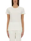 Moncler T-shirt With Logo In White