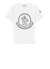 Moncler Kids Ss T-shirt In White