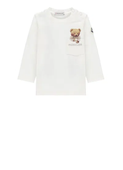 Moncler Babies' T-shirt With Logo In Multi