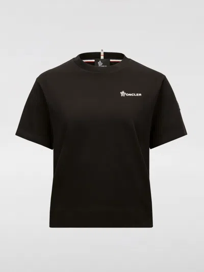 Moncler T-shirt Woman  In Black