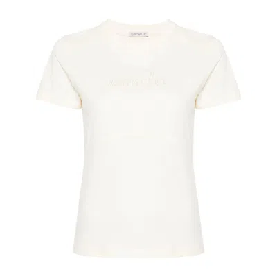 Moncler T-shirts In Neutral