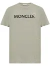 Moncler Flocked-logo Cotton T-shirt