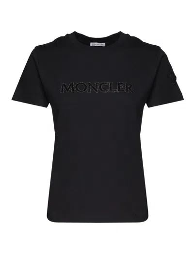 Moncler T-shirts And Polos In Black