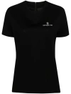 Moncler T-shirts And Polos Black In Black