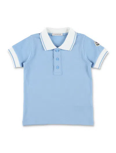 Moncler T Shirts And Polos In Blue