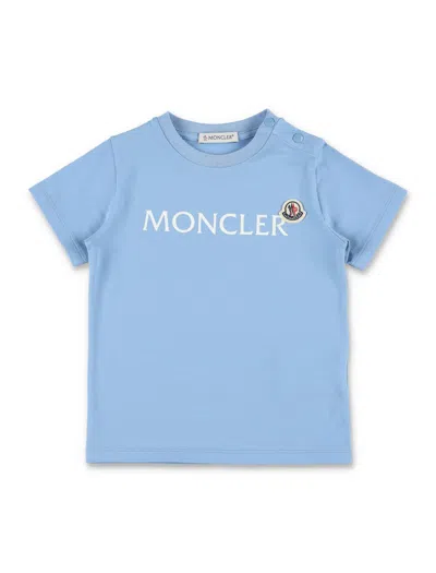 Moncler T Shirts And Polos In Blue