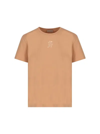 Moncler T-shirts And Polos In Dark Pink