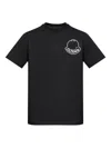 Moncler Archive Line Logo T Shirt In Gray
