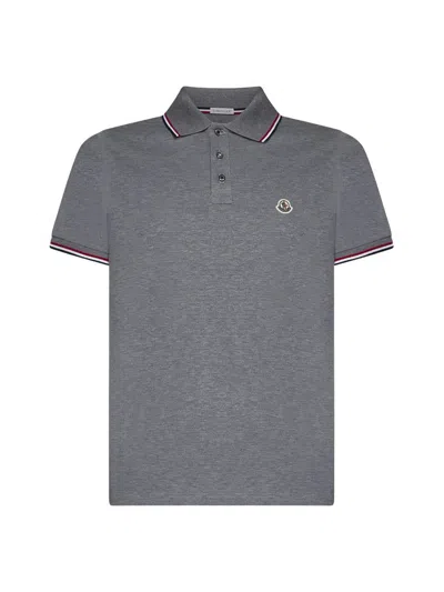 Moncler T-shirts And Polos In Gray