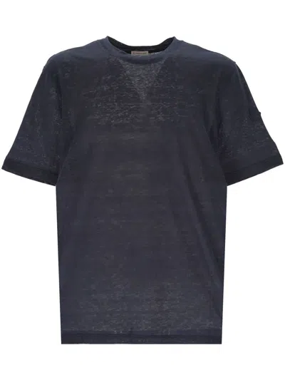 Moncler T-shirts And Polos In Blue