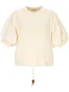 Moncler Short Sleeved T-shirt In Neutral