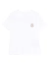 Moncler T-shirts And Polos In White
