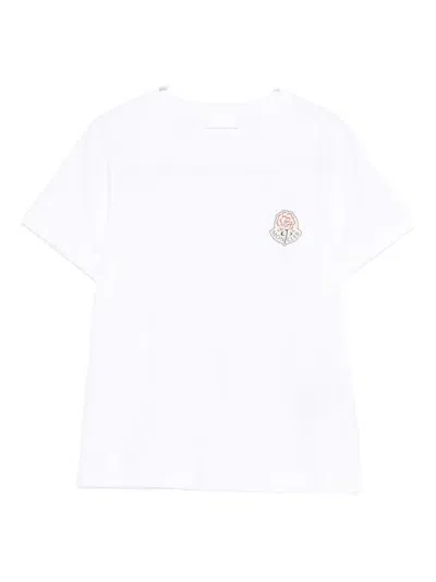 Moncler T-shirts And Polos In White
