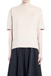 Moncler T-shirt In Cotone Con Patch Logo