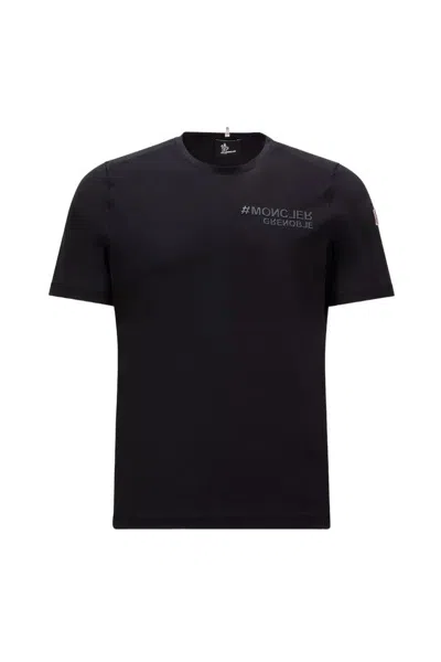 Moncler T-shirts & Tops In Black
