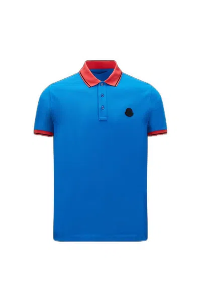Moncler T-shirts & Tops In Blue
