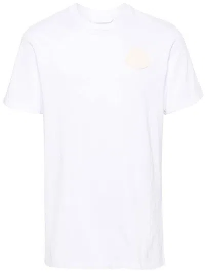 Moncler T-shirts & Tops In White