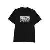 Moncler Graphic Mountain Print Short Sleeve T-shirt In Black