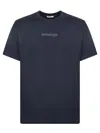 Moncler Short-sleeve T-shirt In Blue