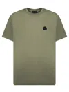 Moncler Logo Motif T-shirt In Green