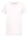 Moncler Short-sleeved Crewneck T-shirt In White