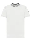 Moncler Logo T-shirt White In White
