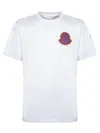 Moncler Logo White T-shirt In White