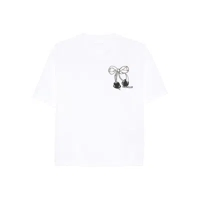 Moncler T-shirts In White